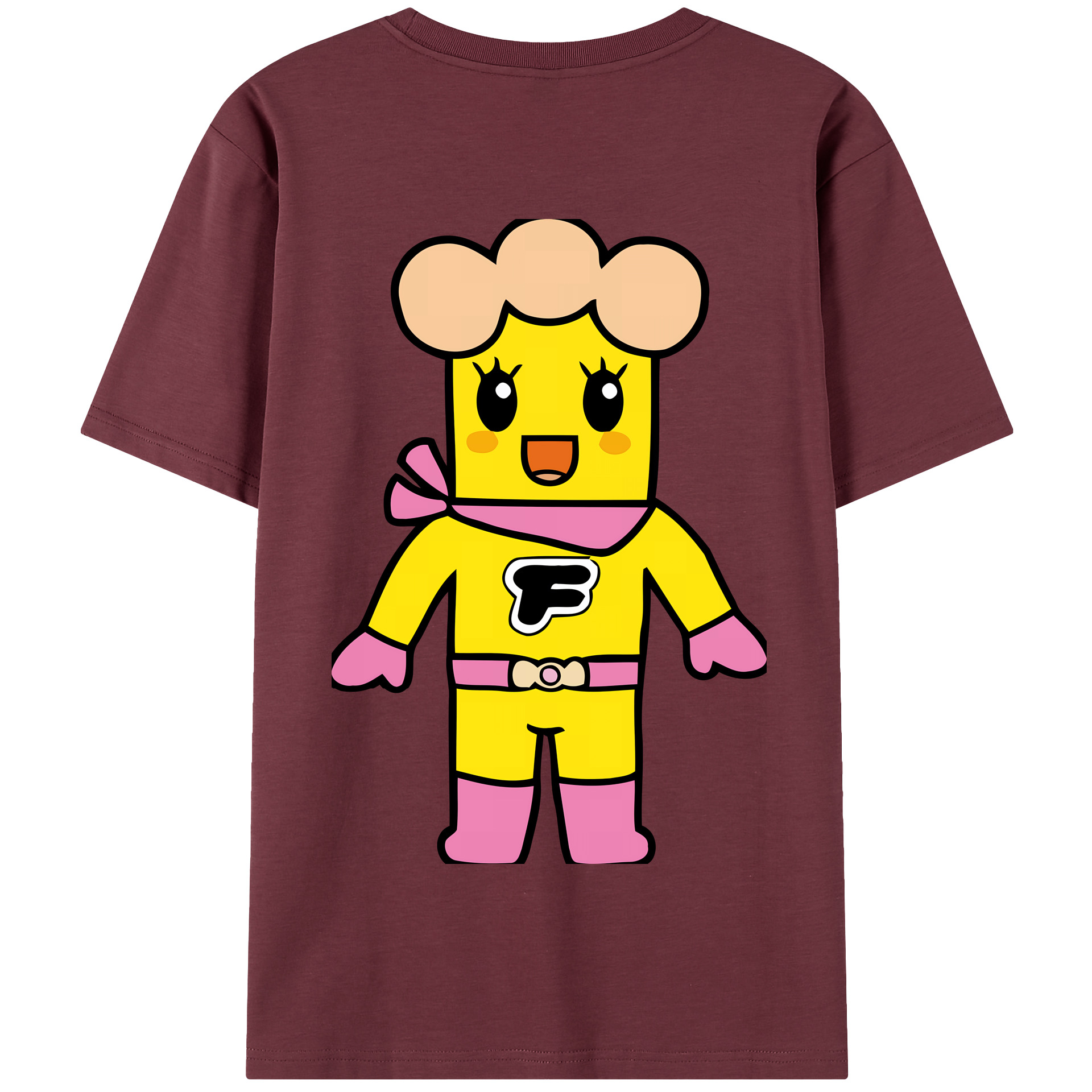 （画像用） アンパンマン Anpanman 綿100％半袖Tシャツ（背面プリント）